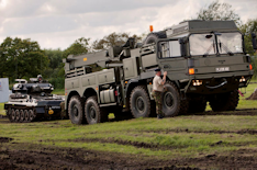 Current British Army MAN Recovery Vehicle